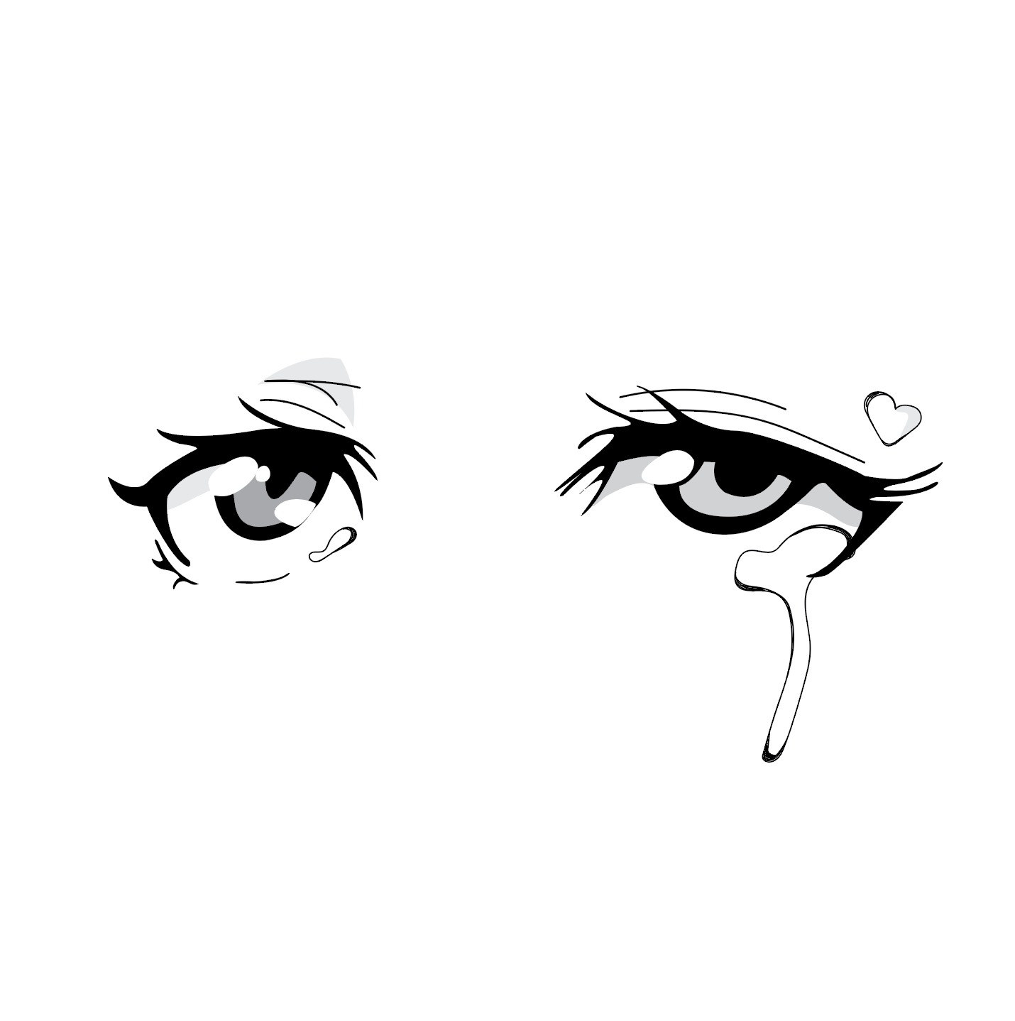 Crying Anime Eyes